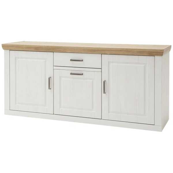maison bleue Sideboard Xanten ¦ weiß ¦ Maße (cm): B: 183 H: 85 T: 50.0 Kommoden & Sideboards > Sideboards - Höffner