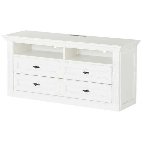 maison bleue TV-Element Petit Chalet ¦ weiß ¦ Maße (cm): B: 136 H: 64 T: 44.0 Kommoden & Sideboards > Lowboards - Höffner