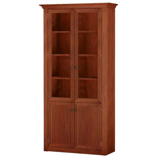 maison bleue Vitrine Petit Chalet ¦ braun ¦ Maße (cm): B: 113 H: 226 T: 44.0 Schränke > Vitrinen - Höffner