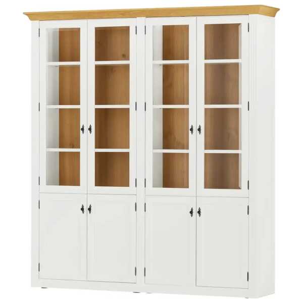 maison bleue Vitrine Petit Chalet ¦ holzfarben ¦ Maße (cm): B: 208 H: 226 T: 44.0 Schränke > Vitrinen - Höffner