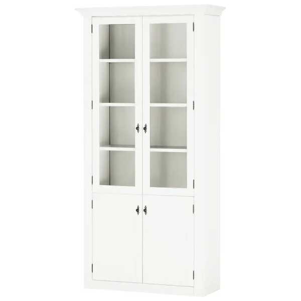 maison bleue Vitrine Petit Chalet ¦ weiß ¦ Maße (cm): B: 113 H: 226 T: 44.0 Schränke > Vitrinen - Höffner