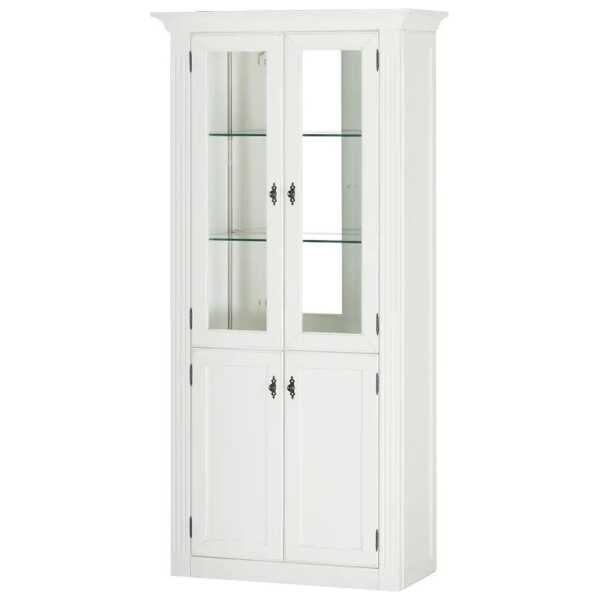 maison bleue Vitrine Petit Chalet ¦ weiß ¦ Maße (cm): B: 92 H: 191 T: 44.0 Schränke > Vitrinen - Höffner