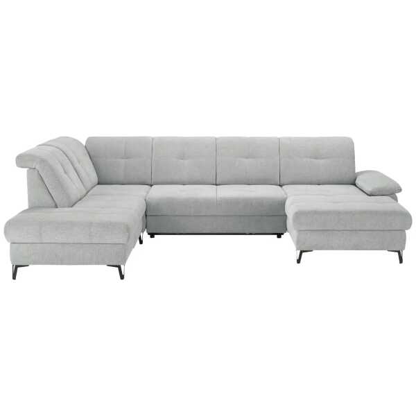 medium Wohnlandschaft Planova II ¦ grau ¦ Maße (cm): B: 338 H: 96 T: 249.0 Polstermöbel > Sofas > Schlafsofas - Höffner