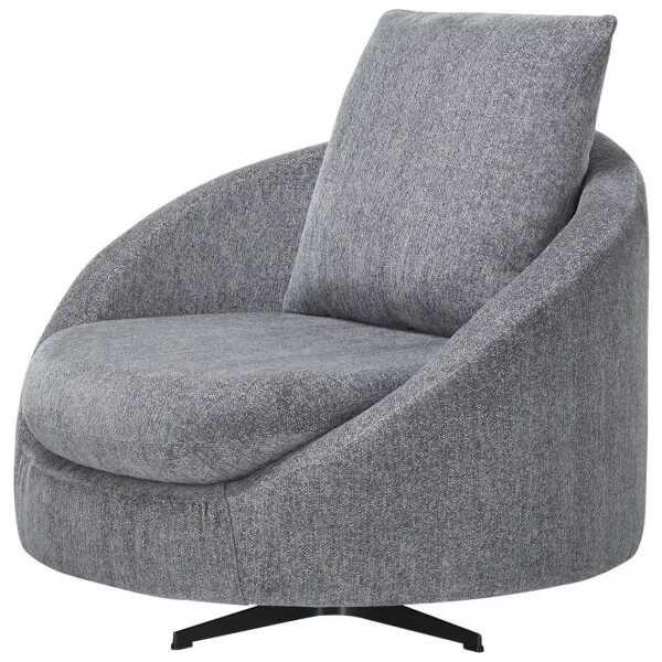 smart Sessel Felicia ¦ grau ¦ Maße (cm): B: 98 H: 97 T: 100.0 Polstermöbel > Sessel > Drehsessel - Höffner