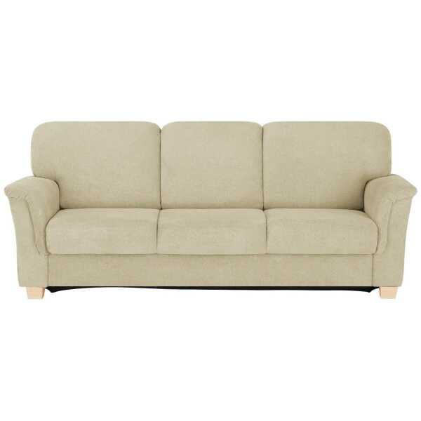 smart Sofa Valencia ¦ creme ¦ Maße (cm): B: 224 H: 90 T: 93.0 Polstermöbel > Sofas > 3-Sitzer - Höffner