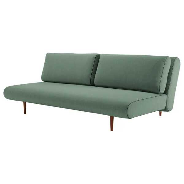Innovation Möbel Schlafsofa Unfurl Grün Webstoff 200x77x119 cm mit Schlaffunktion