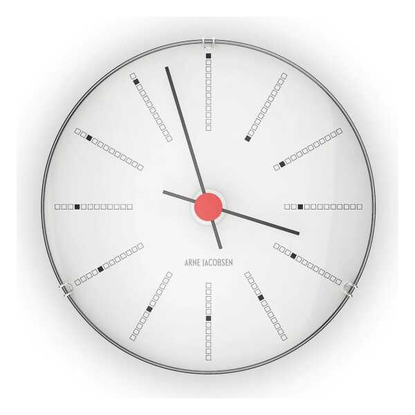 Arne Jacobsen Clocks Arne Jacobsen Bankers Wanduhr Ø 120mm