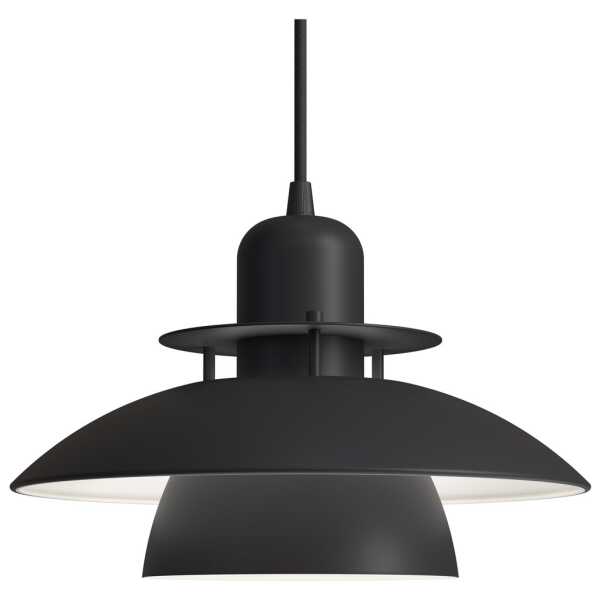 Belid Primus IV Pendelleuchte Ø28 cm Mattschwarz