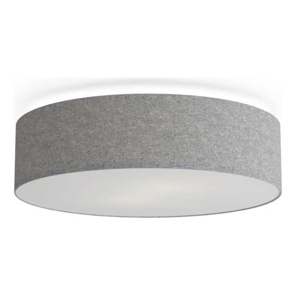 Belid Soft Deckenleuchte Ø44cm Graue Wolle