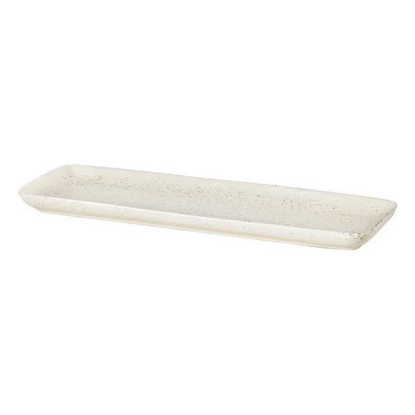 Broste Copenhagen - Nordic Vanilla Servierplatte, 35 x 12,5 cm