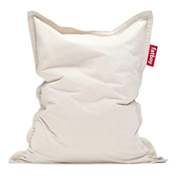 Fatboy - Recycelt Original Slim Cord Sitzsack, cream