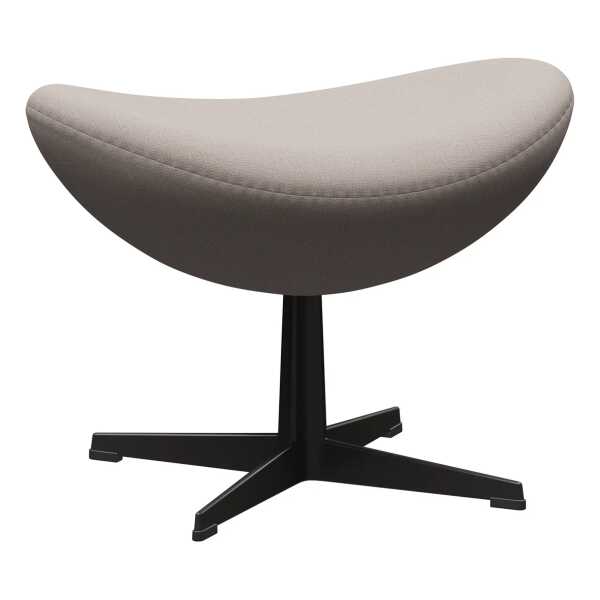 Fritz Hansen - Egg Fußhocker, warm graphite / Christianshavn 1120 light beige
