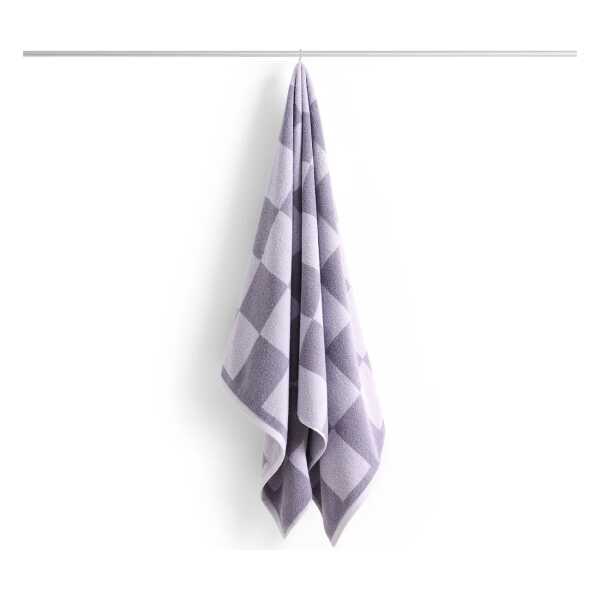 HAY - Check Badetuch, 70 x 136 cm, lavendel