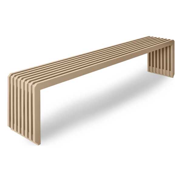 HKliving - Slatted Bank 160 cm, sand