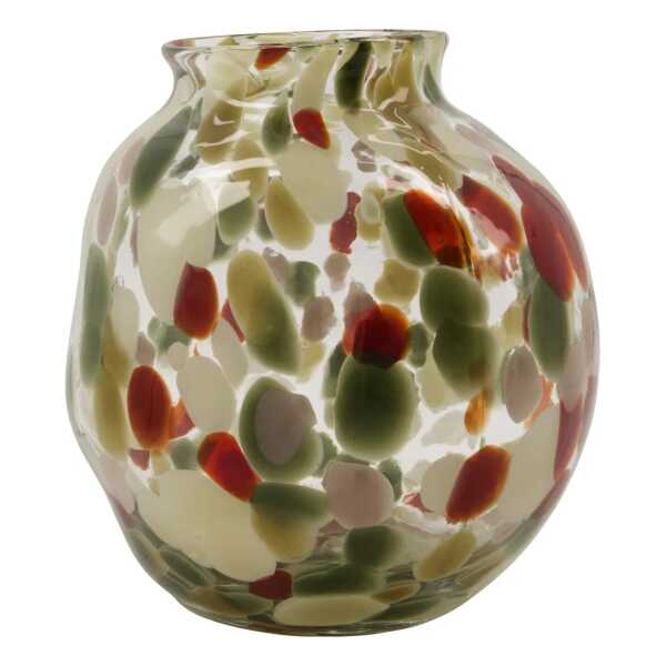 House Doctor Dot Vase 23 cm Multi