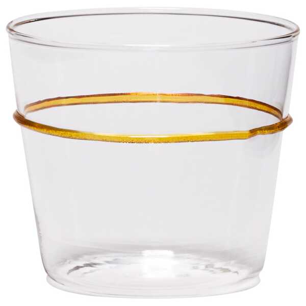 Hübsch Orbit Trinkglas 20 cl Yellow