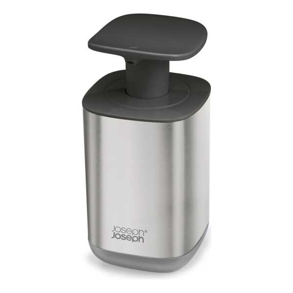 Joseph Joseph - Presto Steel Seifenspender, grau