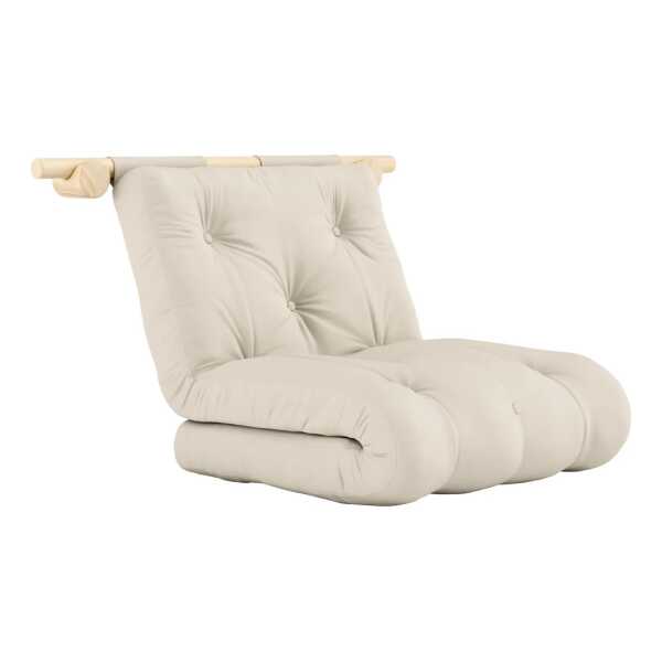 Karup Design - Hooked Schlafsessel inkl. Bravo Matratze 75 x 200 cm, beige