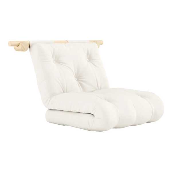 Karup Design - Hooked Schlafsessel inkl. Bravo Matratze 75 x 200 cm, natural