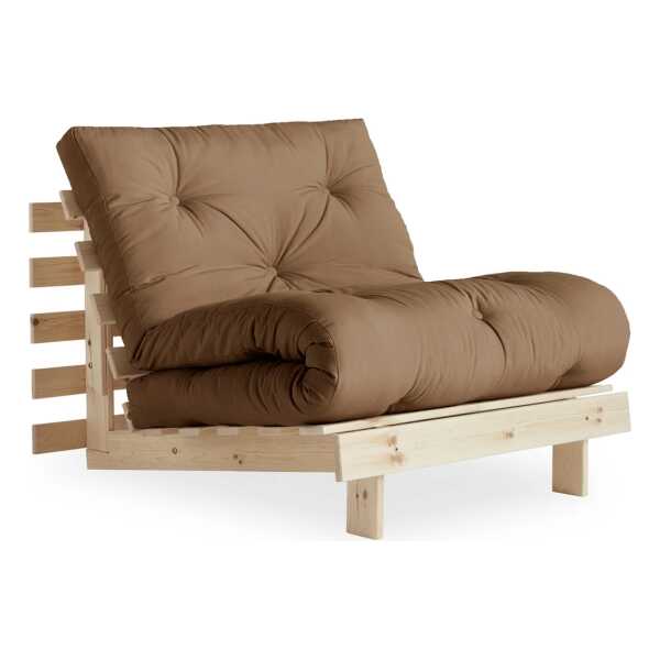 Karup Design - Roots Schlafsessel 90 cm, Kiefer natur / mocca (755)