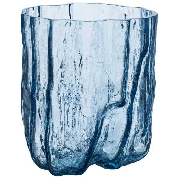 Kosta Boda Crackle Vase 27 cm Rundes Glas