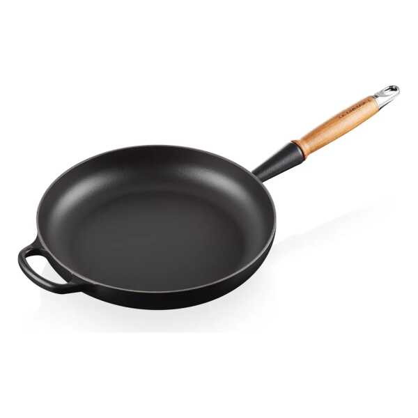 Le Creuset Le Creuset Signature Pfanne Holzgriff 28cm Matte Black