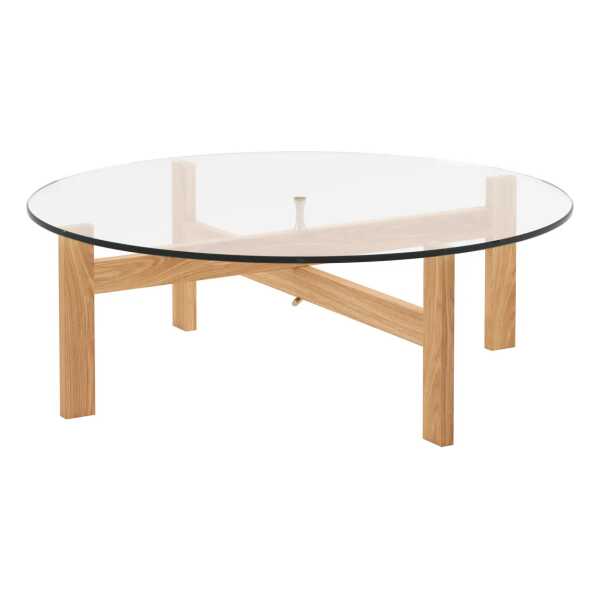 MOEBE Moebe Round Couchtisch Ø88 cm Eiche