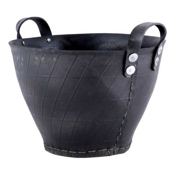 Muubs - Dacarr Korb XL, H 40 Ø 50 cm, schwarz