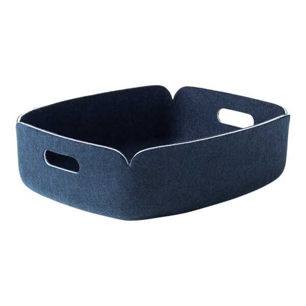 Muuto - Restore Tablett 40 x 31 cm, midnight blue