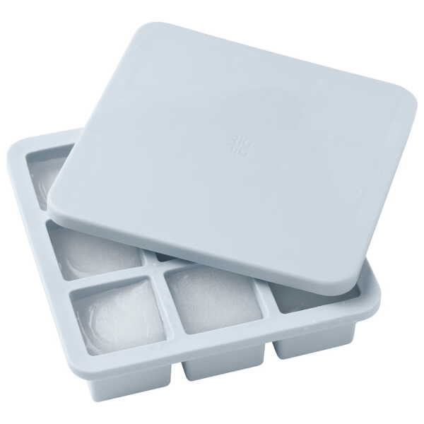RIG-TIG by Stelton - Freeze-It Eiswürfelbereiter mit Deckel groß, hellblau