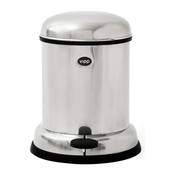 Vipp - 14 Treteimer, 8 l, edelstahl