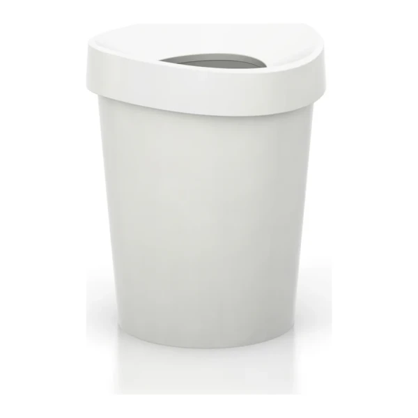 Vitra - Happy Bin Papierkorb, small, weiß