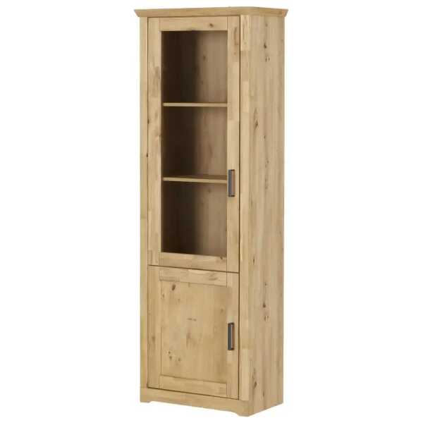 Woodford Vitrine Boston ¦ holzfarben ¦ Maße (cm): B: 70 H: 205 T: 40.0 Schränke > Vitrinen - Höffner