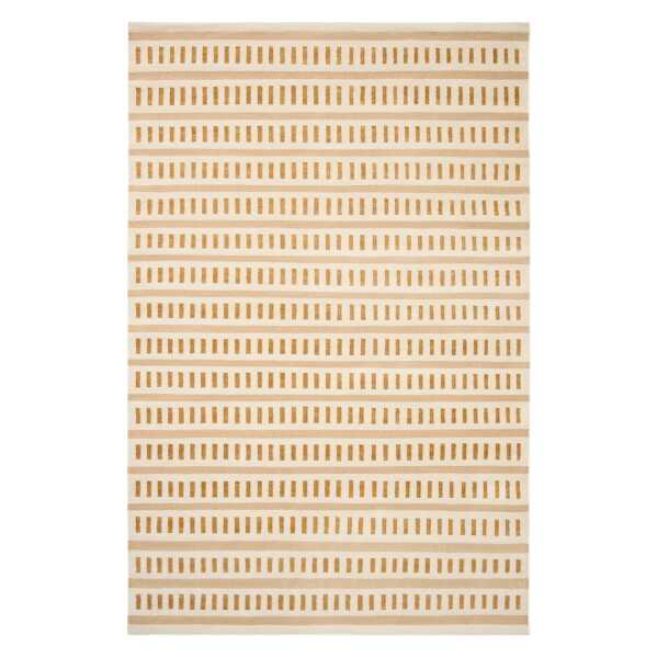 Chhatwal & Jonsson Ladakh Wollteppich Off white-beige-masala yellow, 230x320 cm