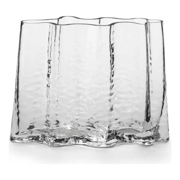Cooee Design Gry wide Vase 24cm Clear