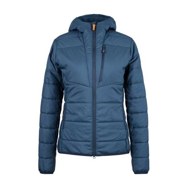 Fjällräven - Women's Keb Padded Hoodie - Kunstfaserjacke Gr XS blau