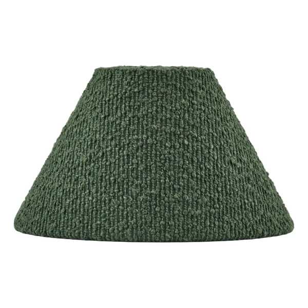 Globen Lighting Iris 20 Lampenschirm Bouclé moosgrün