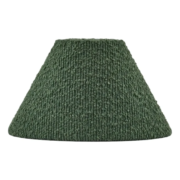 Globen Lighting Iris 20 Lampenschirm Bouclé moosgrün