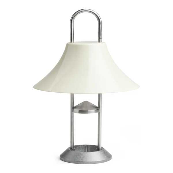 HAY Mousqueton tragbare Tischleuchte Oyster white