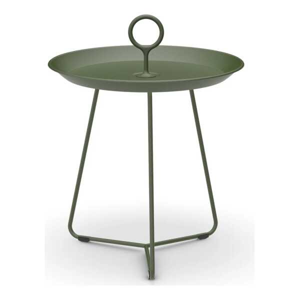 HOUE - EYELET Beistelltisch, Ø 45 cm, olivgrün