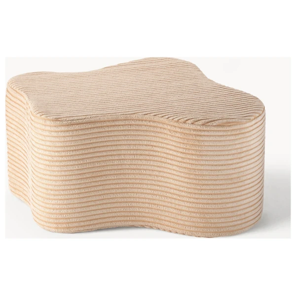 Handgefertigter Kinder-Pouf Cloud aus Cord