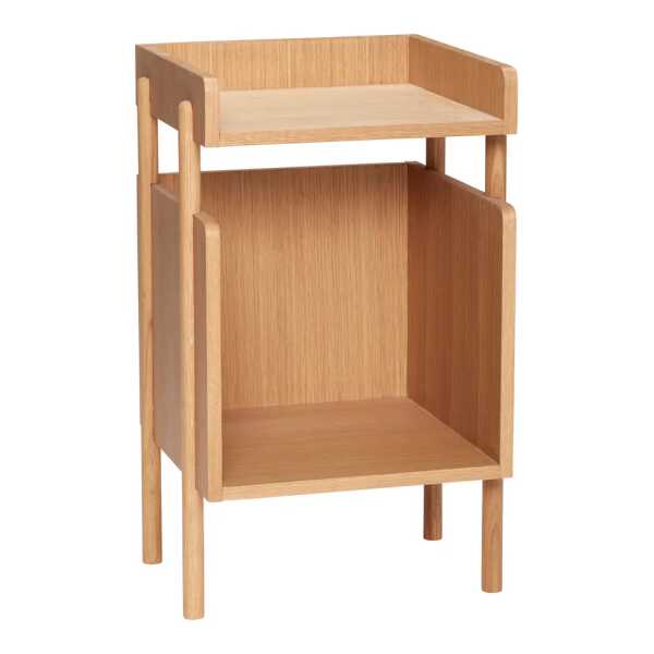 Hübsch Interior - Beistelltisch mit Ablage, Eiche