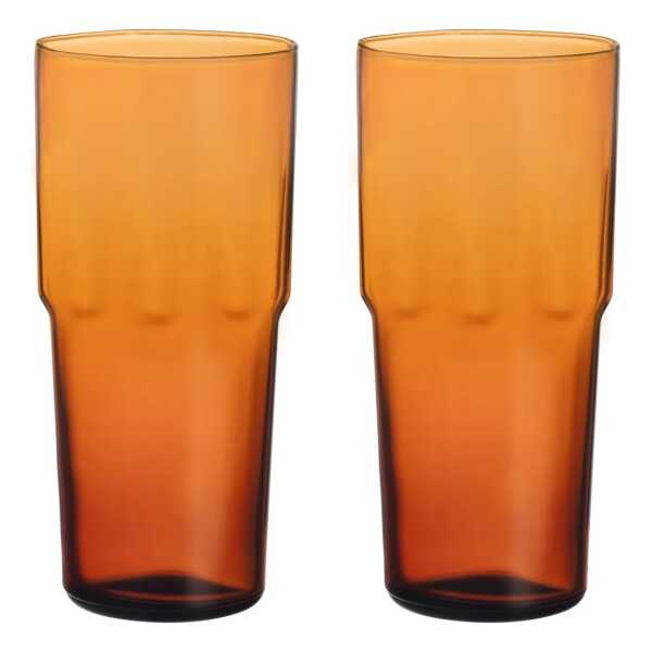 Iittala Solare Trinkglas hoch 39 cl 2er-Pack Kupfer