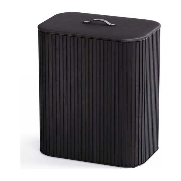 Joseph Joseph Tota Luxe Wäschekorb 90 L Black