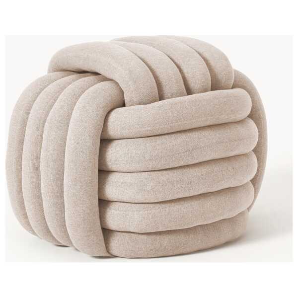 Knoten-Pouf Twist