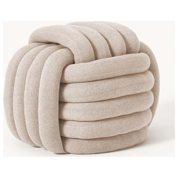 Knoten-Pouf Twist
