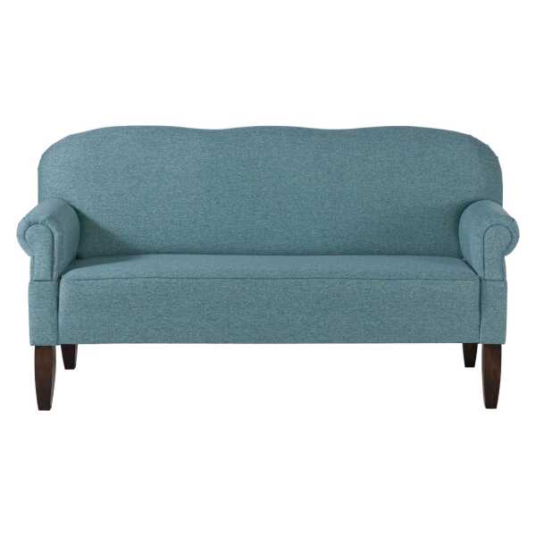 Küchensofa Webstoff 188x78x97 blau EDINBURGH