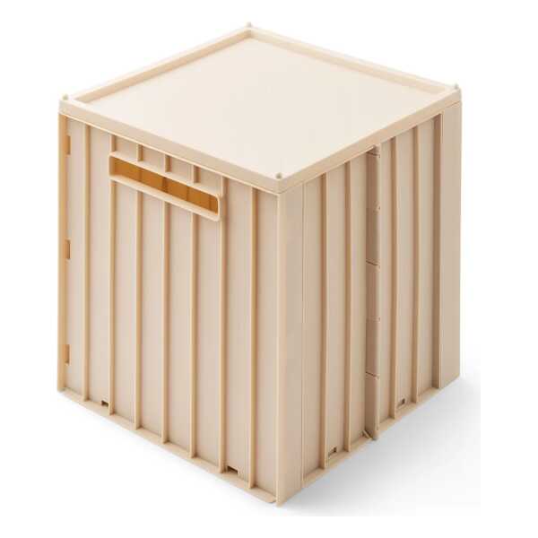 LIEWOOD - Elijah Aufbewahrungsbox, 31,5 x 30,5 x 32 cm, sandy