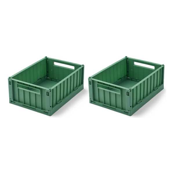 LIEWOOD - Weston Aufbewahrungsbox, S, dusty ivy (2er-Set)