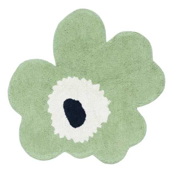 Marimekko Unikko Badezimmerteppich 73x74 cm Sage-off white